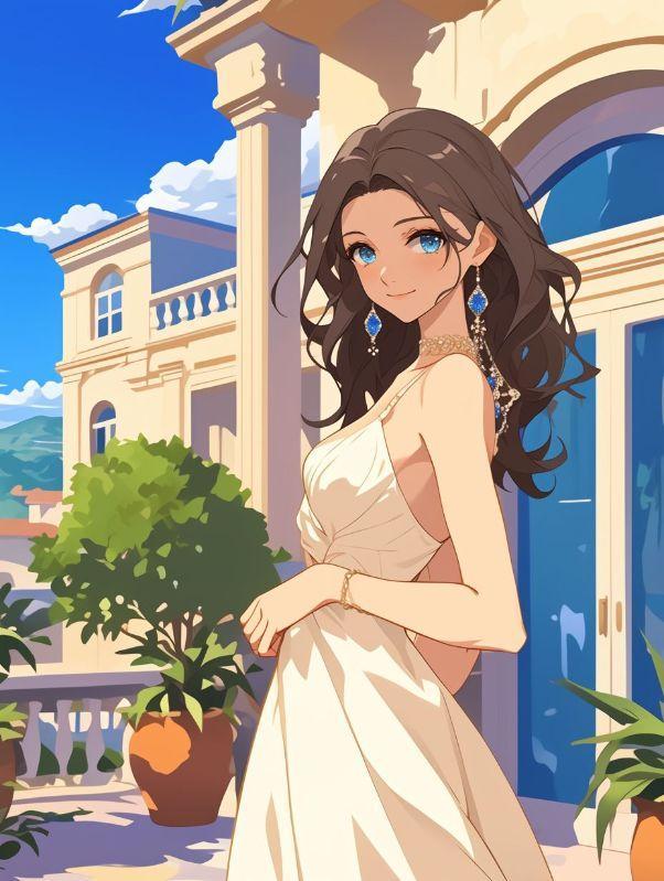 婆婆拿出年轻时照片